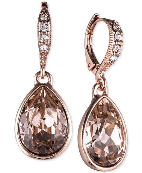 givenchy earrings amber rose|Givenchy rose gold stud earrings.